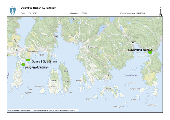 kart sprangereid og naversund